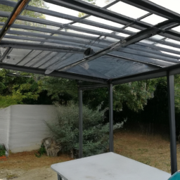 Aménagement de pergola avec fermeture loggia en PVC Sarrebourg